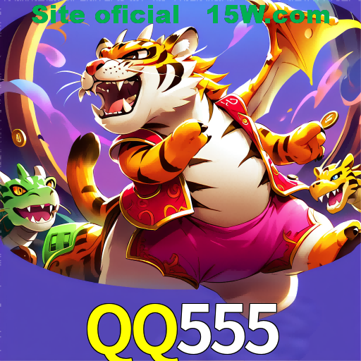 Imagem promocional da QQ555 mostrando a plataforma e suas vantagens